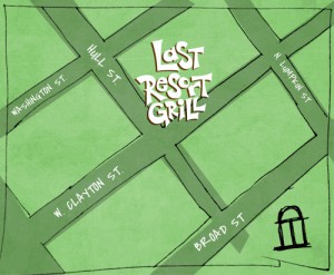 Last Resort Grill Map